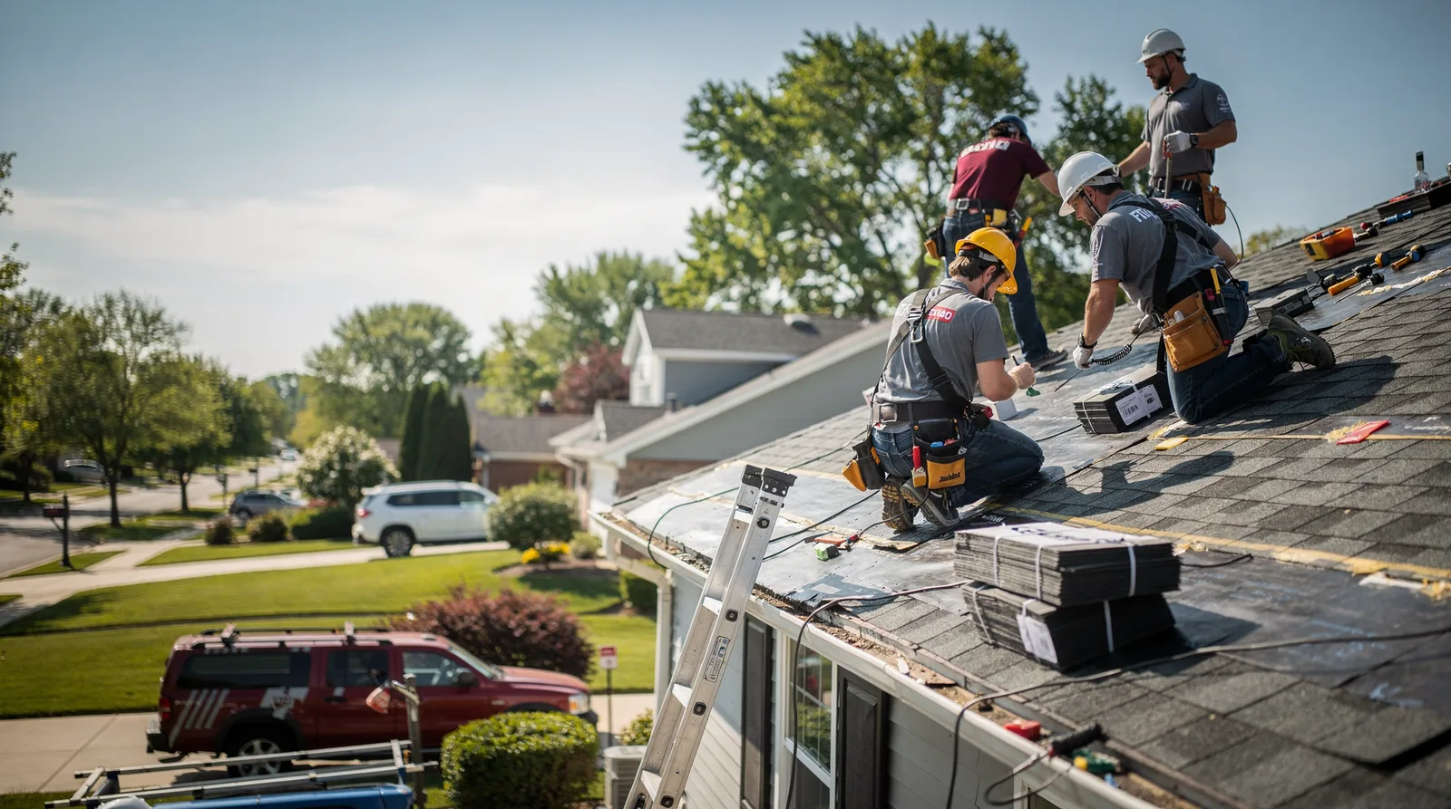 Roof Repair in Carlyle, IL around you